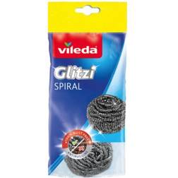 Vileda steel scourer Glitzi Spiral INOX 2+1