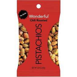 Wonderful Chili Roasted No Shells Pistachios 2.25oz