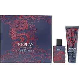 Replay Signature Red Dragon Gift Set EdT 50ml + After Shave 100ml