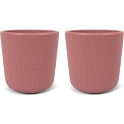 Filibabba Silicone cup 2-pack Rose