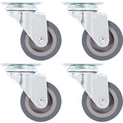 vidaXL Swivel Casters 4 pcs 50 mm