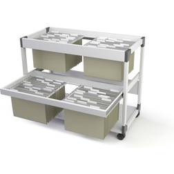 Durable System File Trolley A4
