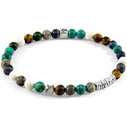 Anchor & Crew Multicoloured Multi-Gem Atrato and Stone Bracelet