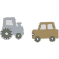 Liewood Gia Bitleksak 2-pack Vehicles/Blue Fog