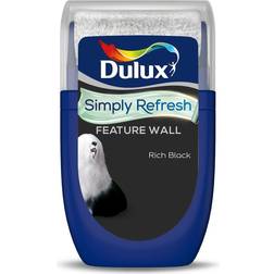 Dulux Simply Refresh Feature Coat Wall Paint, Ceiling Paint Black