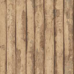 Homestyle Noordwand Wallpaper Old Wood Brown