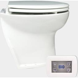 Jabsco 58260-1012 Deluxe Flush 14 INCH Slant Back 12V Electric Toilet w/Intake Pump