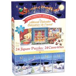 Eurographics Merry Christmas Advent Calendar 1200 Pieces