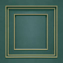 Albany Belgravia Decor Amara Panel Green/Gold Wallpaper
