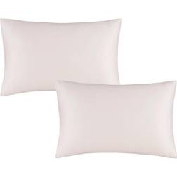 Catherine Lansfield Silky Soft Satin Pillow Case Silver