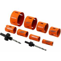 Bahco Electrician's Bi-Metal Holesaw Set, 10 Piece