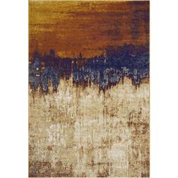 Asiatic Nova NV04 Distress Orange, Brown, Beige