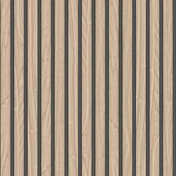 Belgravia Decor Wood Slat Light Oak Wallpaper