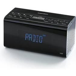 Radiosveglia Dab + FM Cr50dab Display Lcd. Funzioni Sleep, Snooze E Nap