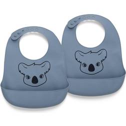 Nuuroo Alfie Silicone Bib 2-pack