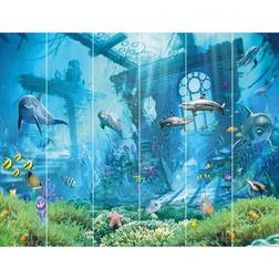 Walltastic Sea Adventure Wall Mural, Blue