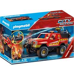 Playmobil City Action Fire Rescue Truck 71194