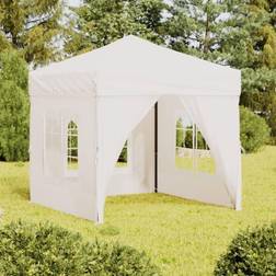 vidaXL Carpa Para Fiestas Plegable Con Paredes Laterales 2 x 2 m