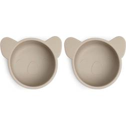 Nuuroo Rosa Silicone Snack Box small 2-pack Koala Cobblestone