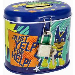 Euro Trade Metal Piggy Bank Paw Patrol