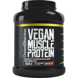 Chained Nutrition Vegan Muscle Protein, 1600 g, Variationer Strawberry