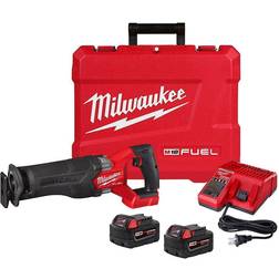 Milwaukee M18 FUEL SAWZALL Reciprocating Saw 2 Battery XC5.0 Kit