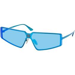 Balenciaga Square Sunglasses BB0192S-003 Light Blue