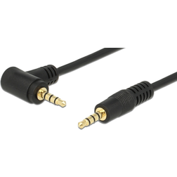 DeLock 4 pin vinklet minijack kabel