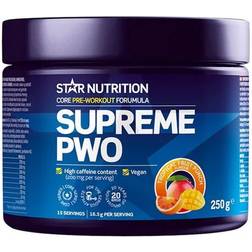 Star Nutrition Supreme PWO 250 g, Variationer Cherry