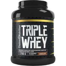 Chained Nutrition Triple Whey, 1785 g, Variationer Strawberry