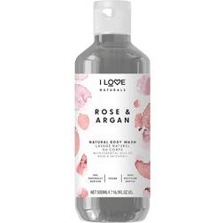 Love Naturals Body Wash Rose & Argan 500ml