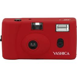 Yashica MF-1 Snapshot Art 35mm Film Camera, Red