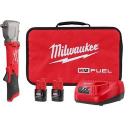 Milwaukee M12 FUEL 1/2" Right Angle Impact Wrench Kit