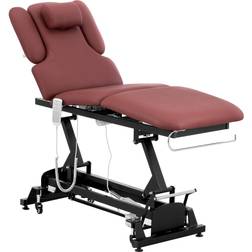 Physa Massagetafel 3 motoren 250 kg zwart bordeaux NANTES BURGUNDY_PH