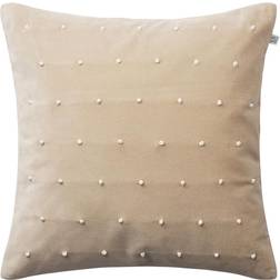 Chhatwal & Jonsson Roma cushion cover Kissenbezug Beige, Weiß (50x50cm)