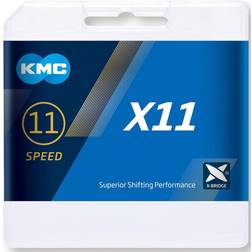 KMC Cadena X11 1/2x11/128 118 Eslabones 565 mm