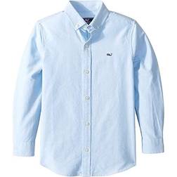 Boys' Cotton Oxford Whale Shirt