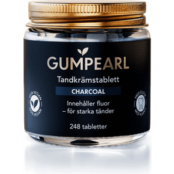 Gumpearl Tandkrämstablett Charcoal 248-pack