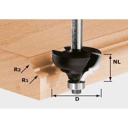 Festool Multiprofil fres 6/21/61 mm med kulelager