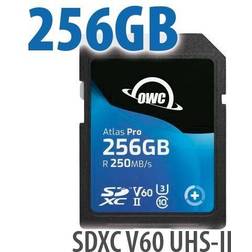 256GB OWC Atlas Pro SDXC V60 UHS-II Memory Card