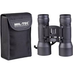 Mil-Tec Jumelles pliables 10x42 noir avec housse