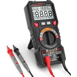 HT118A digital multimeter with flashlight, True RMS, NCV