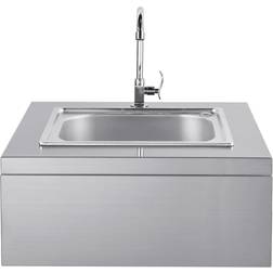 MyOutdoorKitchen Integrierbares Spülbeckenmodul Edelstahl