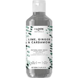 I love... Love Naturals Body Wash Lime, Ginger & Cardamon 500ml