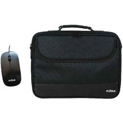 Nilox Kit Mallette Pour Ordinateur Portable Duro 15.6" Noir