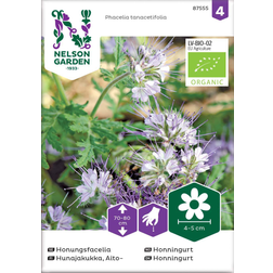 Nelson Garden Honungsfacelia, blå, Organic Blomsterfrø