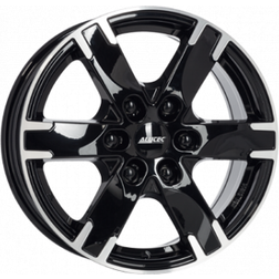 Alutec Titan diamant-schwarz frontpoliert 7.5x17 6/114.30 ET39
