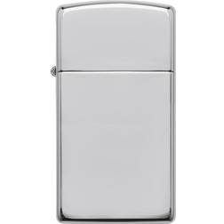 Zippo 1500 Windproof Lighter Slim Case High Polish Sterling