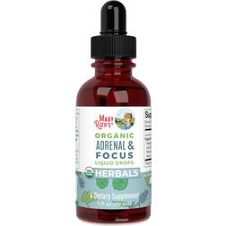 MaryRuth Organics Økologiske Binyre- og Fokusdråber 30 ml 30 stk