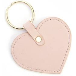 New York Heart Shape Key Fob Blush - Blush Pink